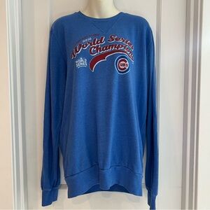 Chicago Cubs 2016 World Series  Majestic Threads Sweatshirt Size Medium